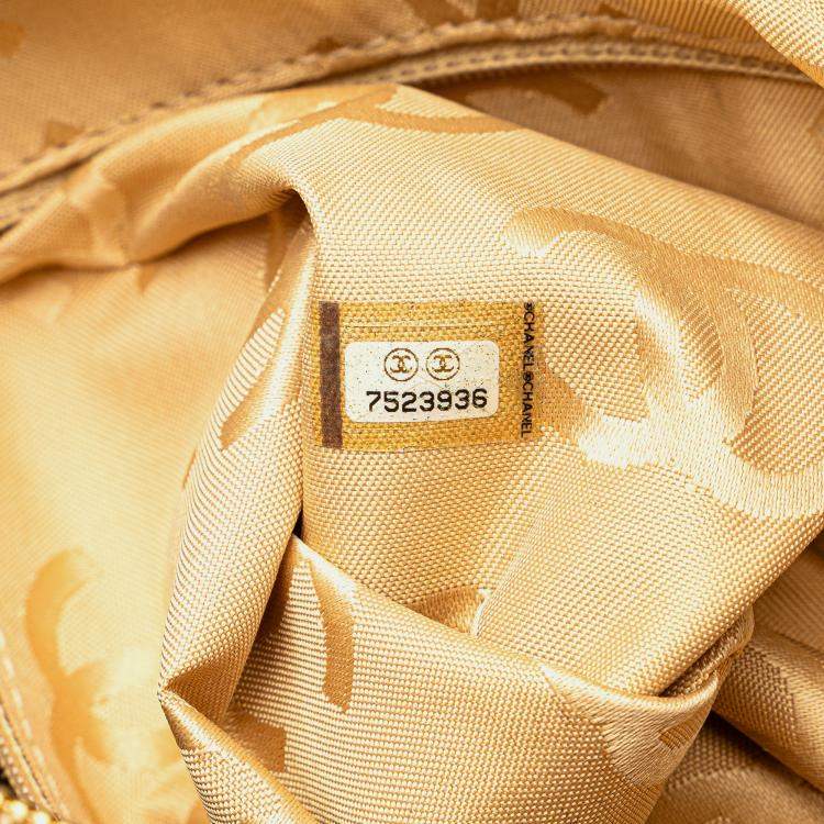 Pre Owned Chanel Brown CC Wild Stitch Handbag