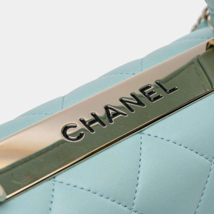 مملوكة مسبقًا Chanel Blue Small Quilted Lambskin Trendy CC Flap Bag