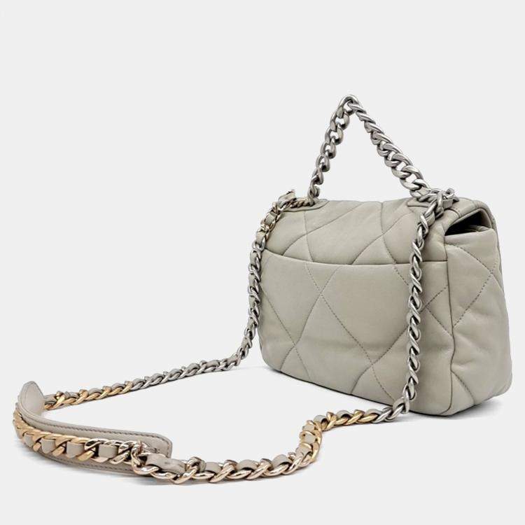 Pre Owned Chanel 19 Flap Bag Small