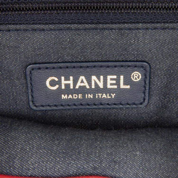Pre Owned Chanel Elegant Chain Single Flap Small Lambskin Bag