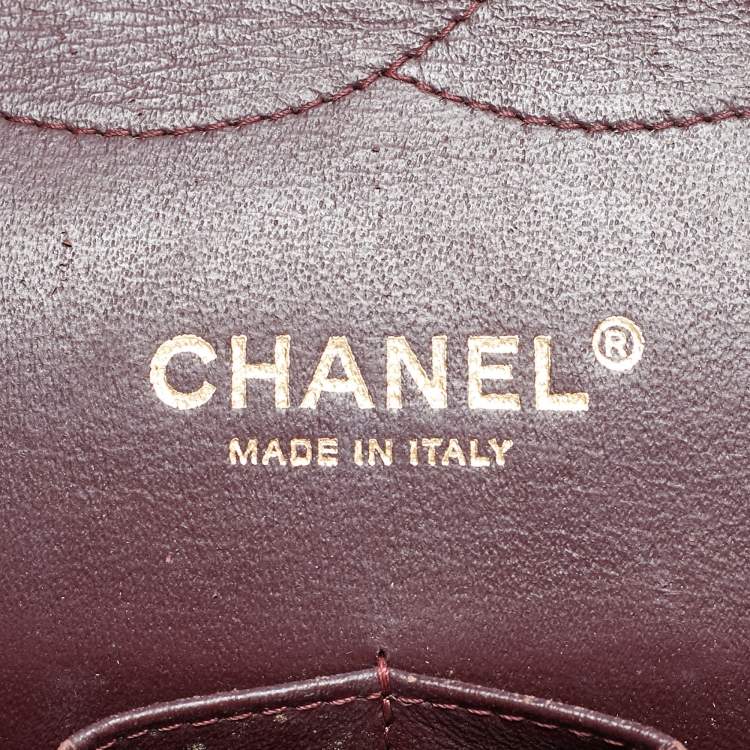 Pre Owned Chanel Black Quilted Caviar Leather Jumbo Classic Double Flap Bag