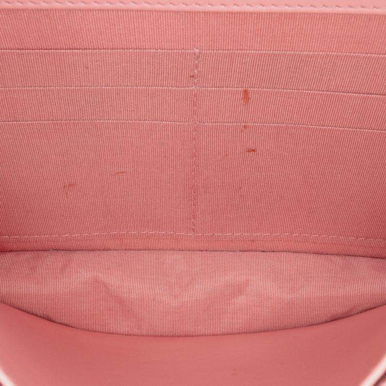 Pre Owned Chanel Pink Small Tweed CC Filigree Flap