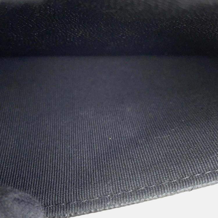 Pre Owned Chanel Classic Black Caviar Leather Wallet On Chain 