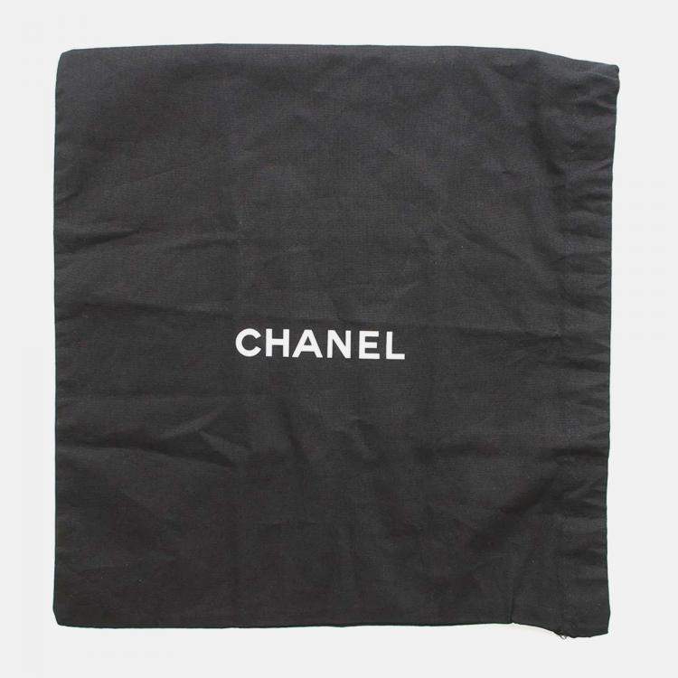 Pre Owned Chanel Classic Black Caviar Leather Wallet On Chain 