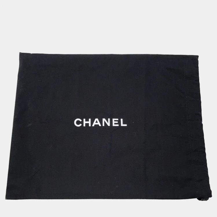 Pre Owned Chanel Matelasse Camera Case Black Lambskin Chain Shoulder Bag