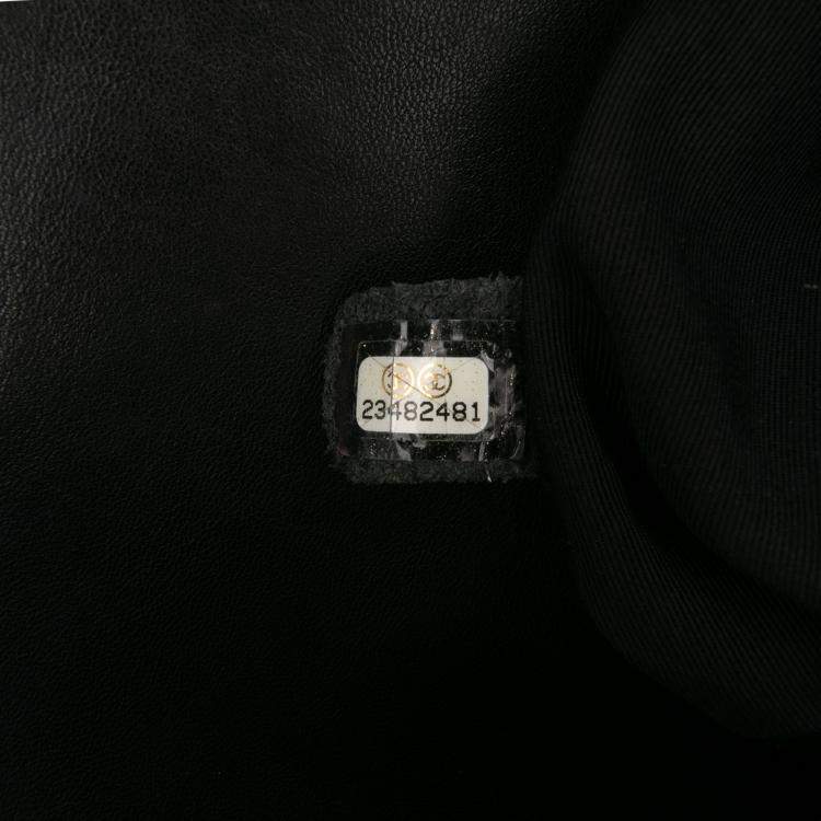 Pre Owned Chanel Black CC Quilted Lambskin Urban Delight Tote