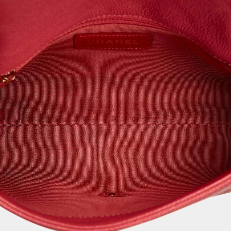 Pre Owned Chanel City Walk Small Caviar Crossbody Bag