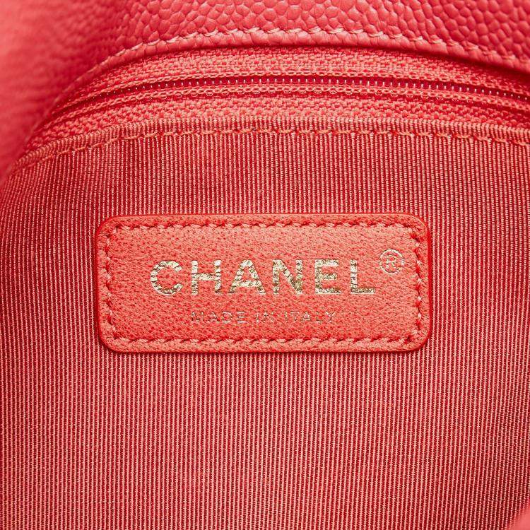 Pre Owned Chanel City Walk Small Caviar Crossbody Bag