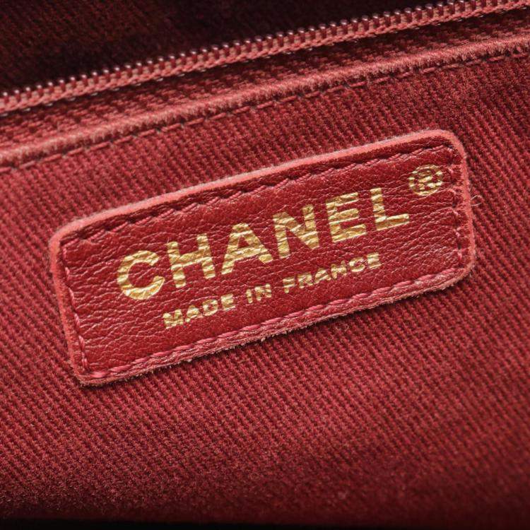 مملوكة مسبقًا Chanel CC Black Leather Tote Bag
