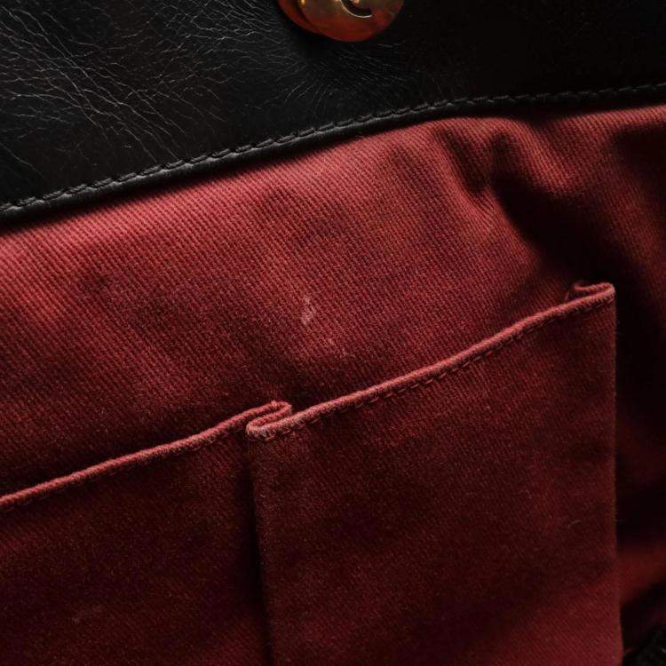 مملوكة مسبقًا Chanel CC Black Leather Tote Bag