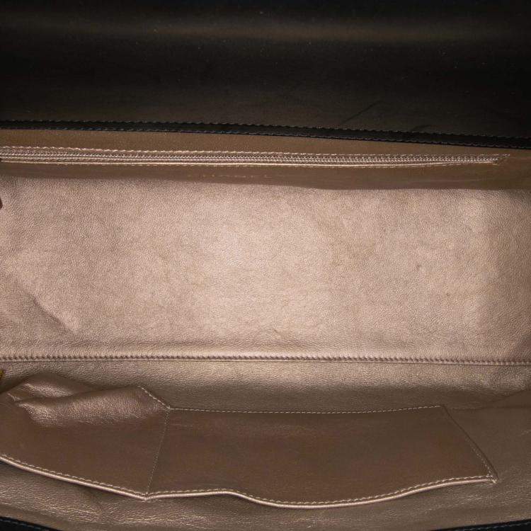 Pre Owned Chanel Brown Quilted Calfskin Portobello Satchel