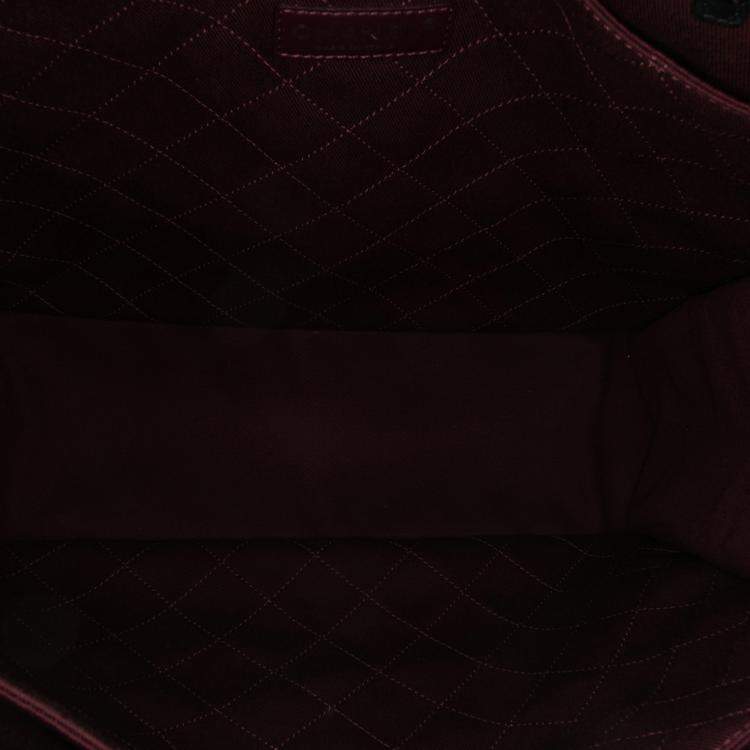 Pre Owned Chanel White Small Canvas Lets Demonstrate Tote
