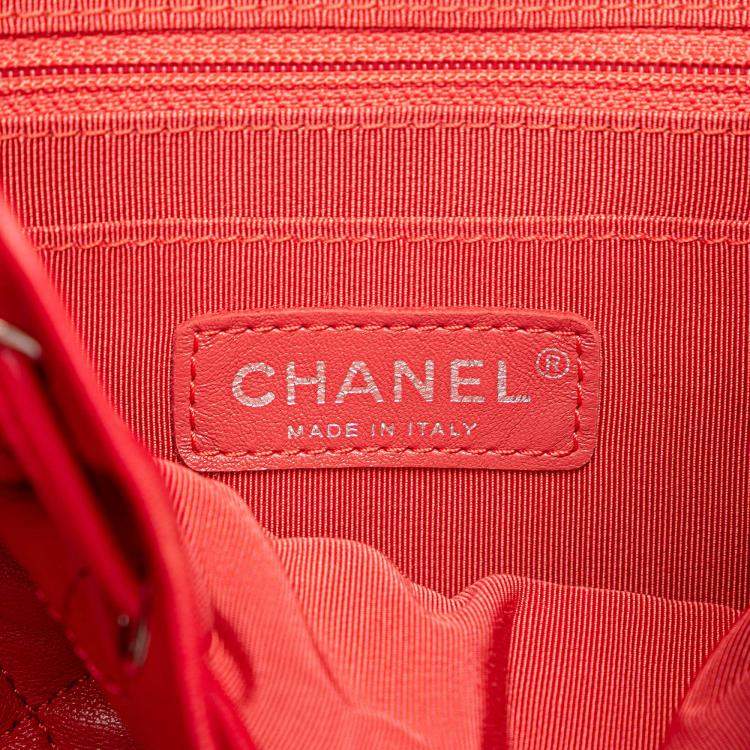 Pre Owned Chanel Small Lambskin Urban Spirit Backpack