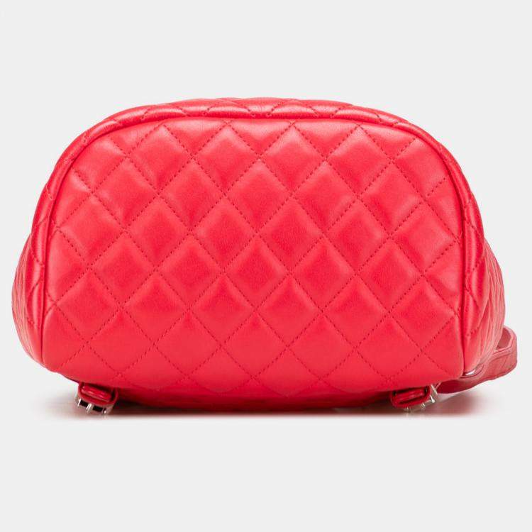 Pre Owned Chanel Small Lambskin Urban Spirit Backpack