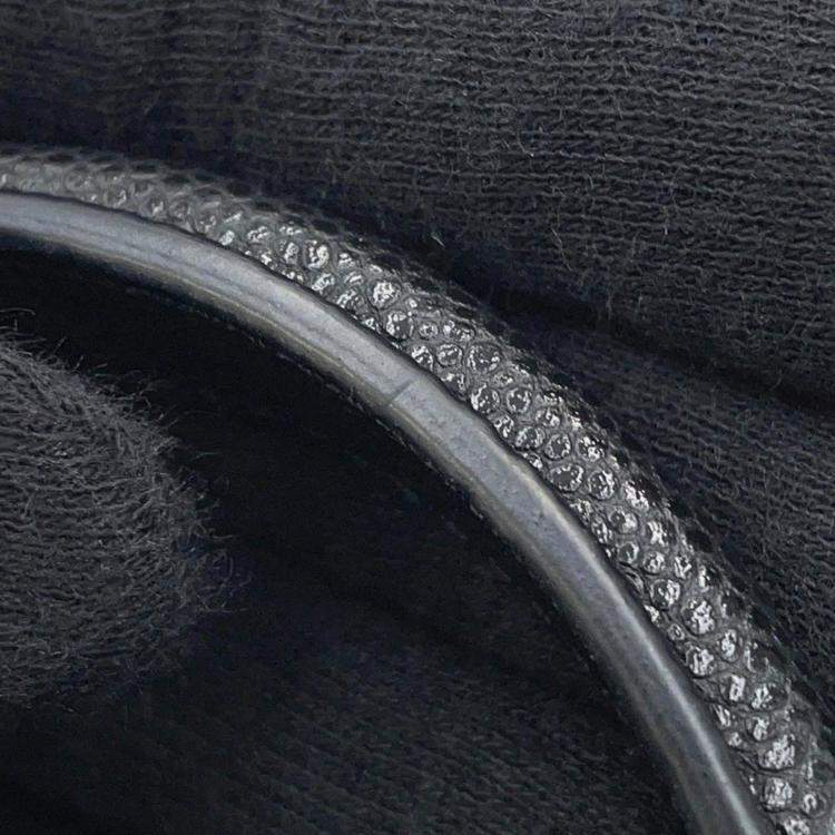 Pre Owned Chanel Matelasse Timeless Classics Mini Backpack Black Caviar Leather