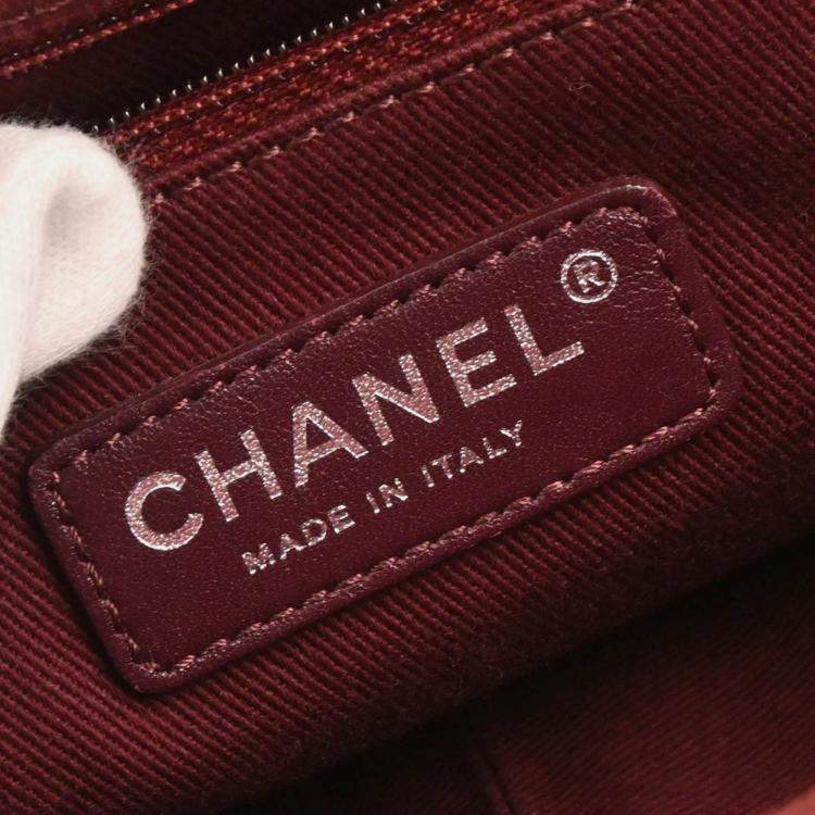Pre Owned Chanel Tote Bag Black Calfskin Tote Handbag