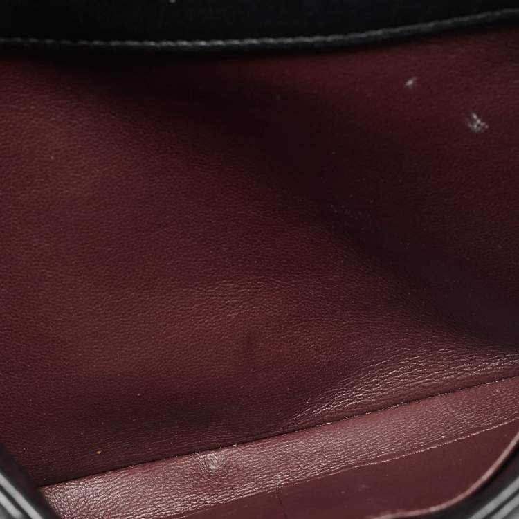 Pre Owned Chanel Black Quilted Leather Trendy CC Flap Bag