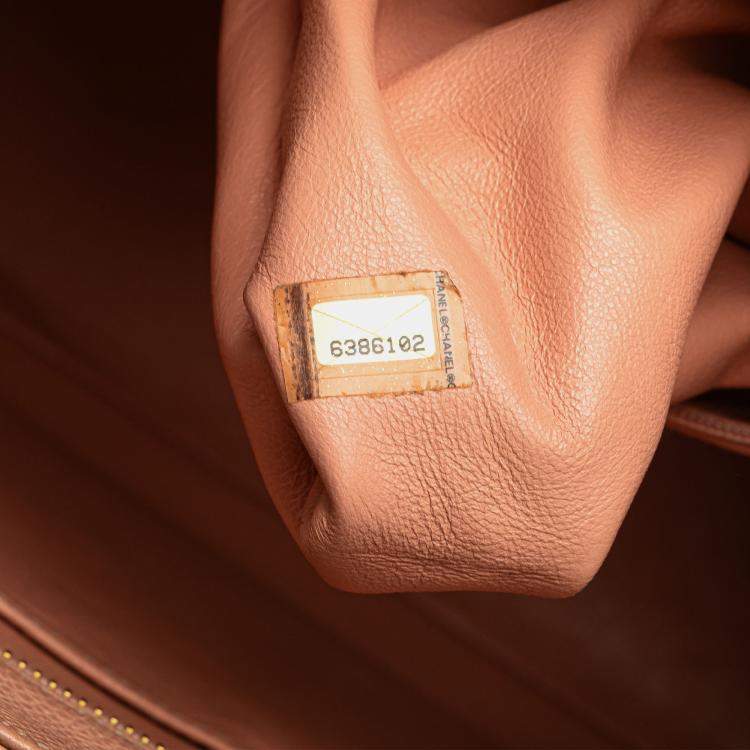 Pre Owned Chanel Pink Caviar Medallion Tote