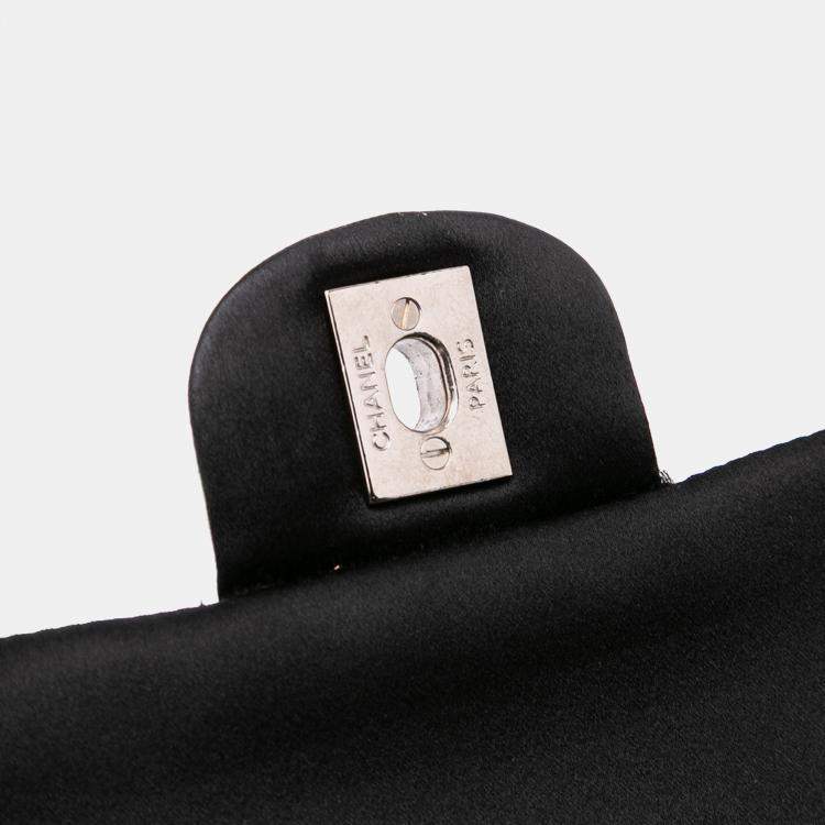 مملوكة مسبقًا Chanel Jumbo Classic Tricolor Lambskin Colorblock Double Flap