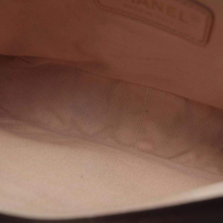 Pre Owned Chanel Black Medium Caviar Paris Cuba Thread Around Flap
