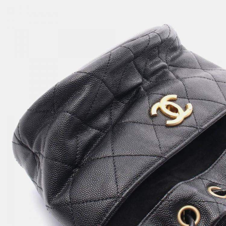 Pre Owned Chanel Matelasse Mini Bucket