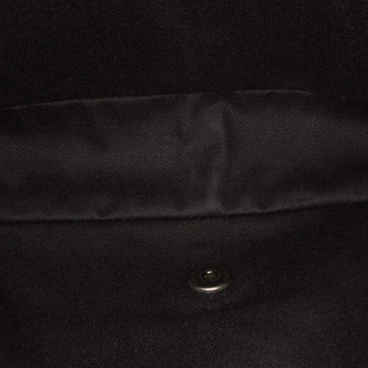 Pre Owned Chanel Purple Jumbo Quilted Caviar Easy Flap