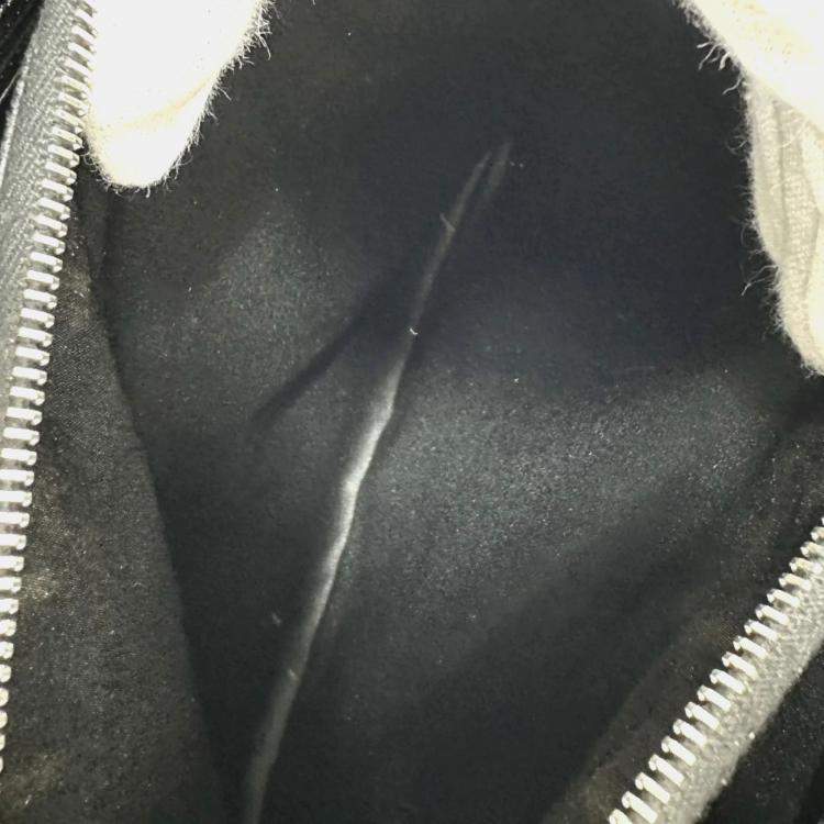 Pre Owned Chanel GST Black Leather Tote Bag