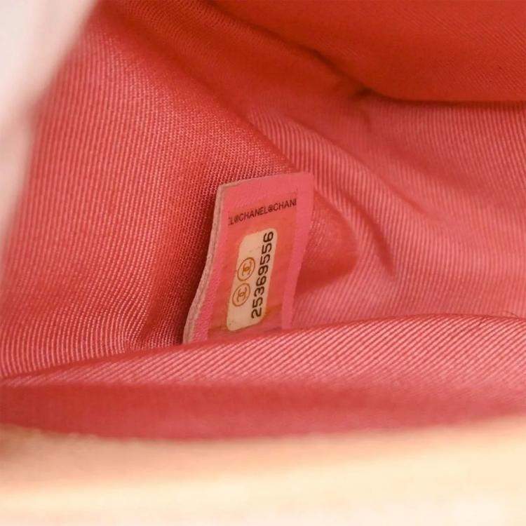 Pre Owned Chanel Boy Small Pastel Calfskin Shoulder Bag