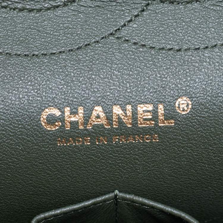 Pre Owned Chanel Tricolor Quilted Leather Jumbo Classic Double Flap Bag