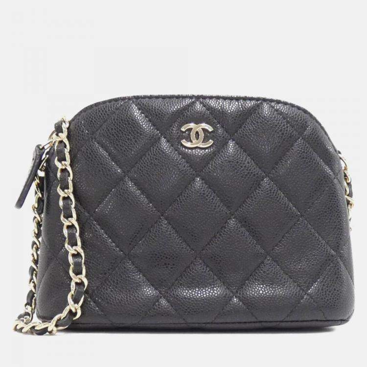 Pre Owned Chanel Timeless Classic CC Clutch On Chain 
