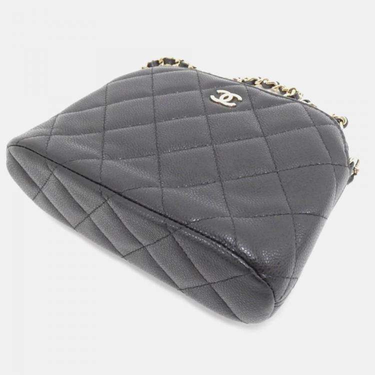 Pre Owned Chanel Timeless Classic CC Clutch On Chain 