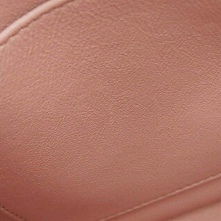 Pre Owned Chanel Pink CC Quilted Caviar Business Affinity Satchel