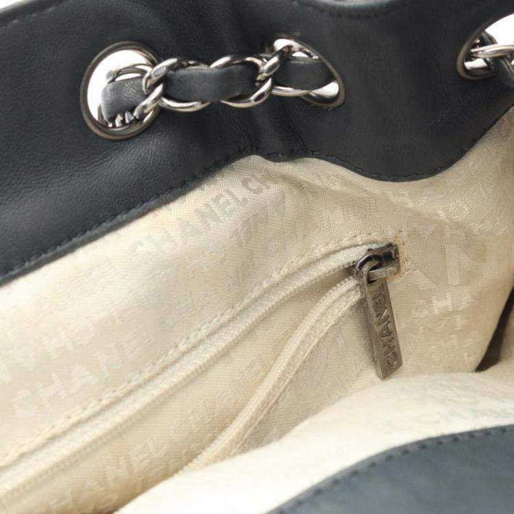 Pre Owned Chanel Shoulder Bag  Blue Used