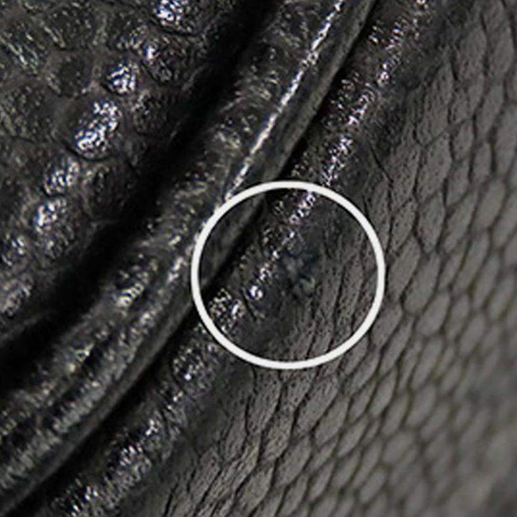 Pre Owned Chanel Black CC Caviar Vanity Case