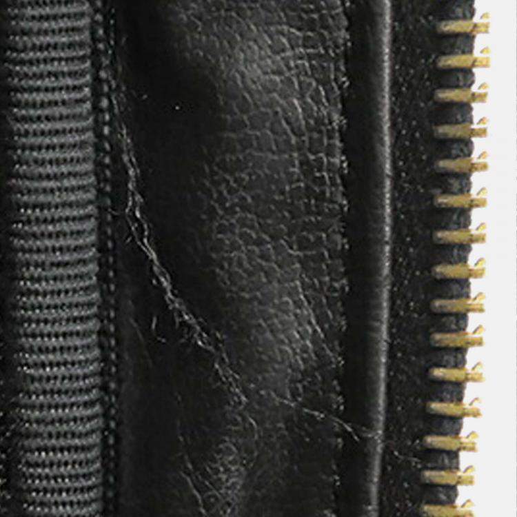 Pre Owned Chanel Black CC Caviar Vanity Case