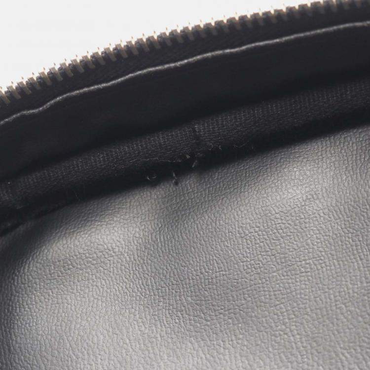 Pre Owned Chanel Black CC Caviar Vanity Case