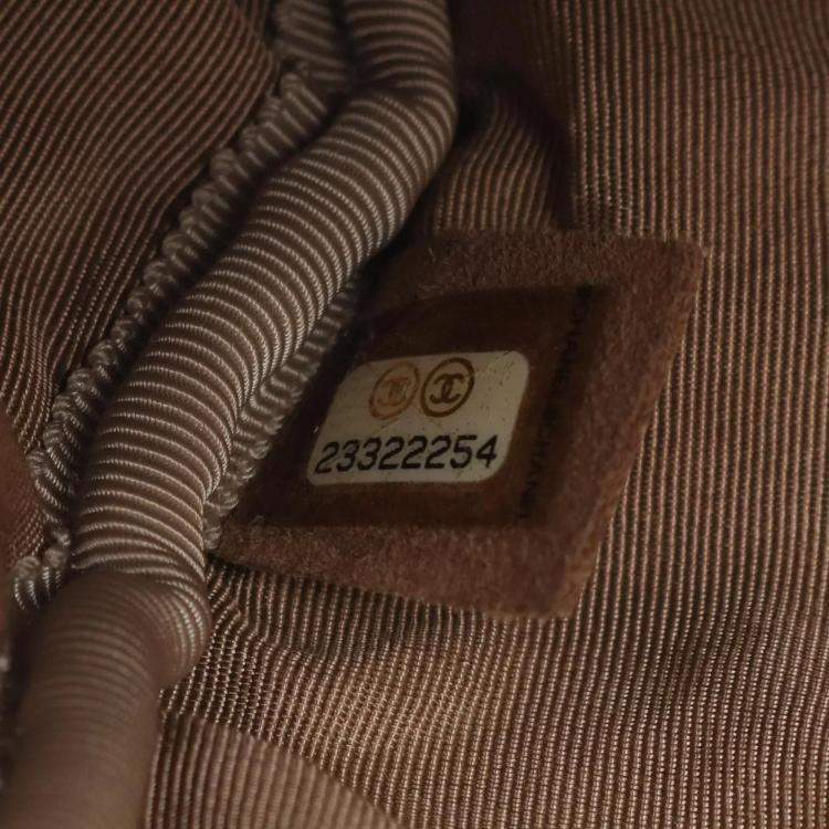 مملوكة مسبقًا Chanel Coco Mark Charm Black/Brown Calfskin Shoulder Bag