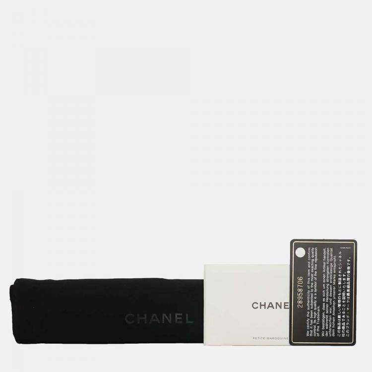 Pre Owned Chanel Pink Patent Wallet On Chain