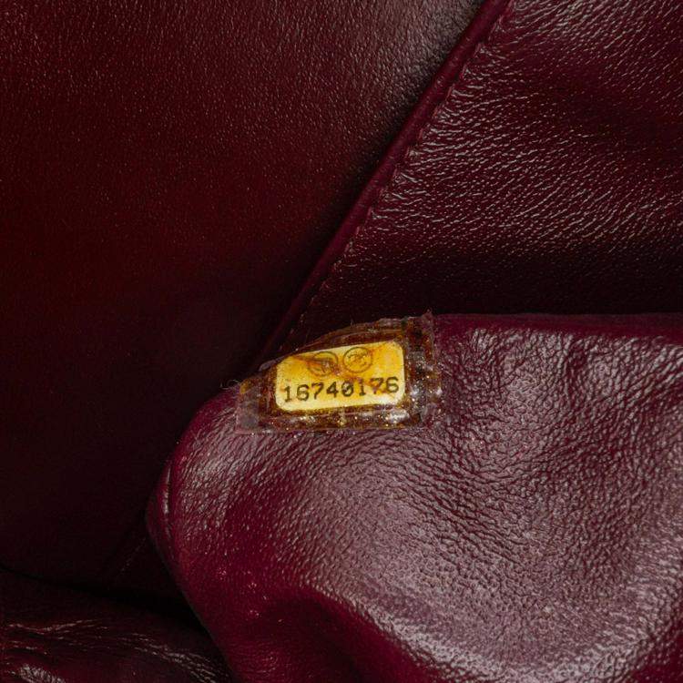 Pre Owned Chanel Classic Double Flap Jumbo Black Caviar Shoulder Bag