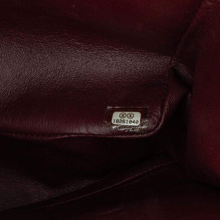 Pre Owned Chanel Classic Double Flap Jumbo Black Lambskin Shoulder Bag