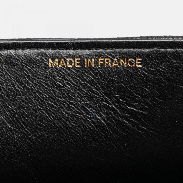 Pre Owned Chanel Mademoiselle Flap Jumbo XL Black Caviar Shoulder Bag