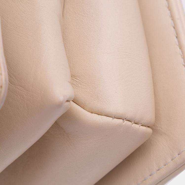 مملوكة مسبقًا Chanel Brown Small Quilted Calfskin Korean Garden Flap