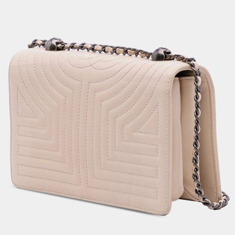 مملوكة مسبقًا Chanel Brown Small Quilted Calfskin Korean Garden Flap
