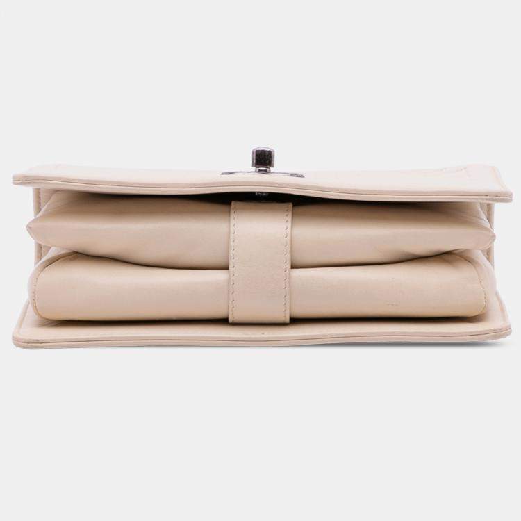 مملوكة مسبقًا Chanel Brown Small Quilted Calfskin Korean Garden Flap