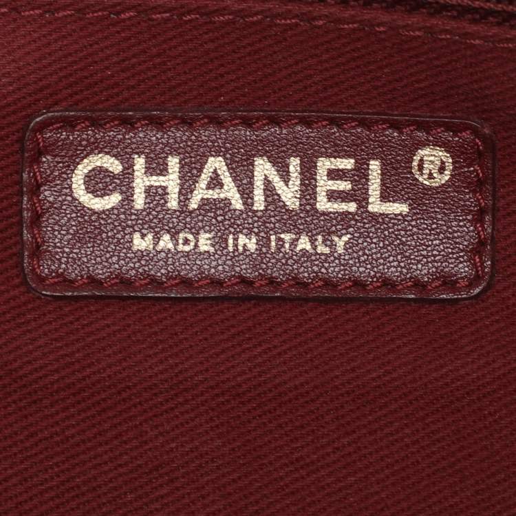 Pre Owned Chanel Gold Quilted Aged Calf Leather Paris-Bombay Pondichery Flap bag