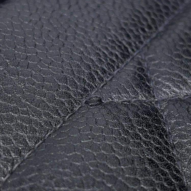Pre Owned Chanel Diana Black Caviar Leather 25 Chain Shoulder Bag