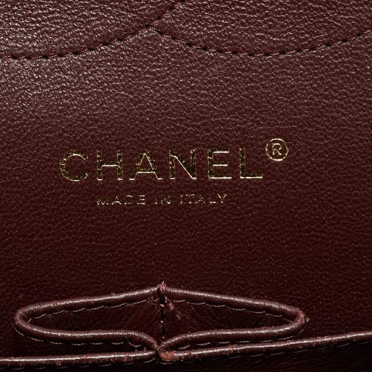 Pre Owned Chanel Black Quilted Caviar Leather Jumbo Classic Double Flap Bag