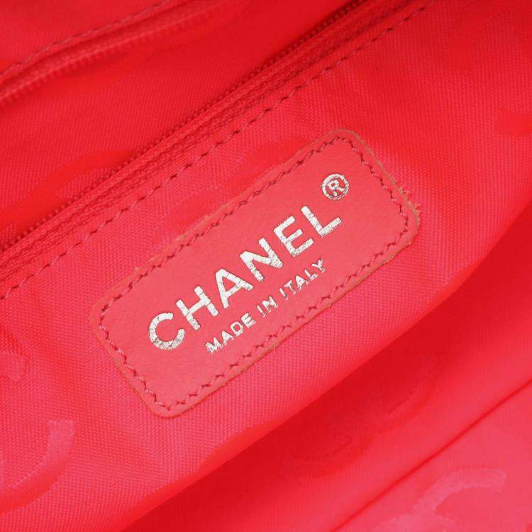 Pre Owned Chanel Cambon Ligne Black Patent Leather Bowling Bag