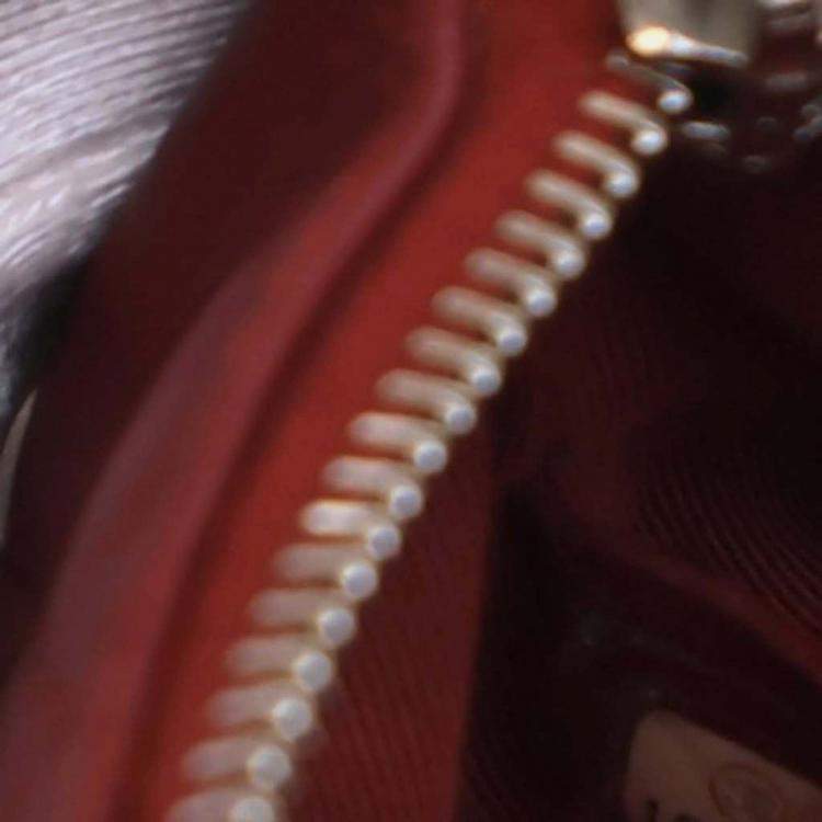 Pre Owned Chanel Lambskin Key Pouch 