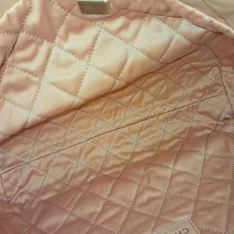 Pre Owned Chanel Orange Leather 22 Bag 30